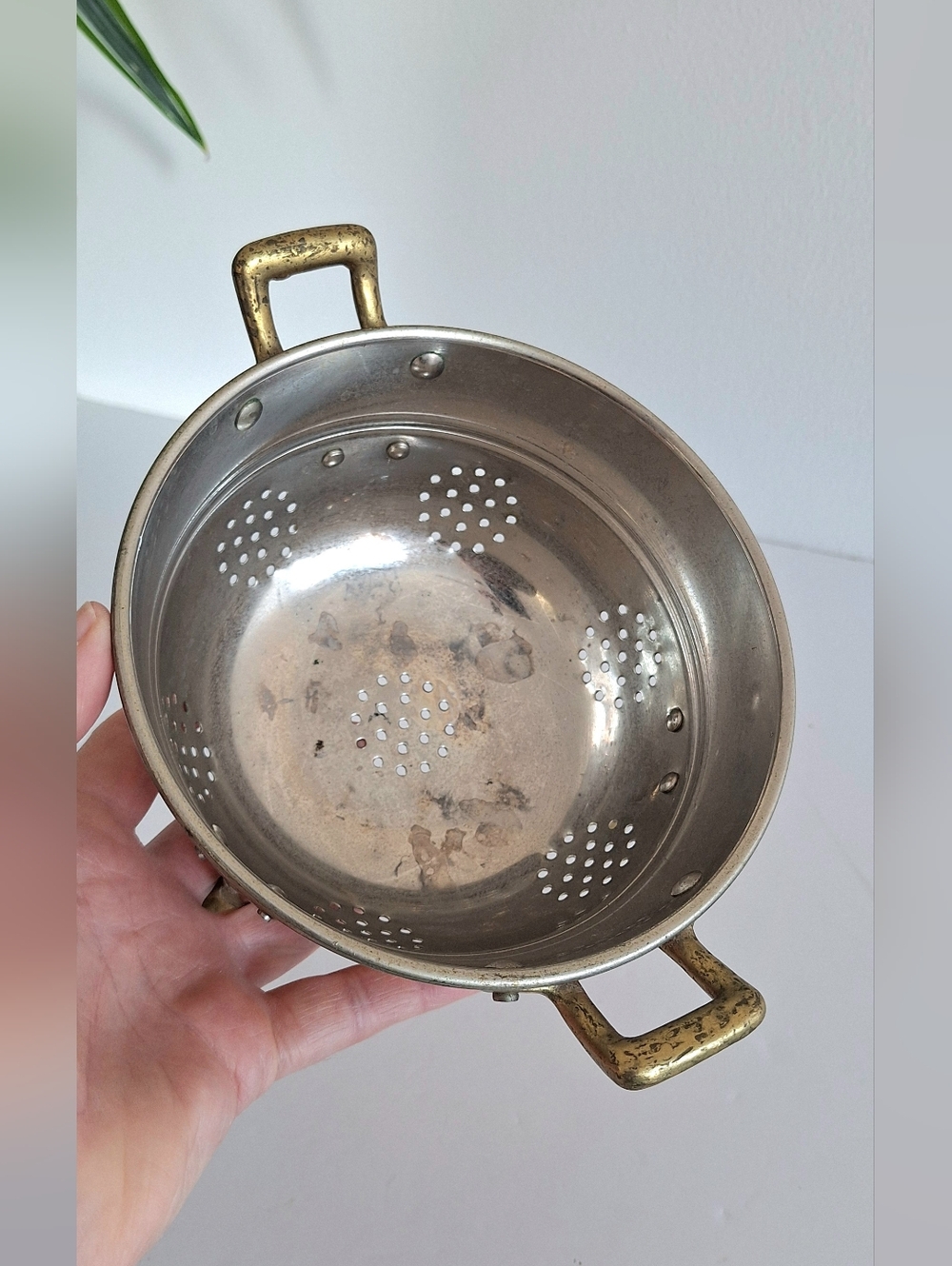 Small copper colander - Picture 7 of 14